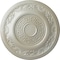 Ekena Millwork Nestor Ceiling Medallion (Fits Canopies up to 5"), Hand-Painted Flash Blue, 25 7/8"OD x 2 1/4"P CM25NEFBS - alternate 1
